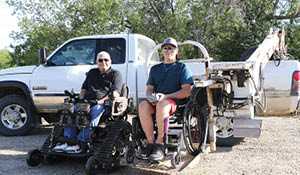 Hydraulic lift chair donated to Levi Jamieson